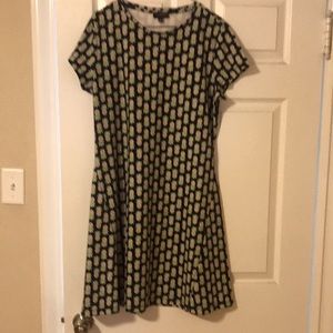 Limited Size L Knit Navy SS knit dress